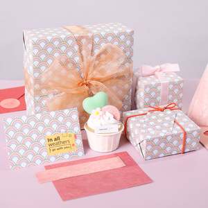 Factory Wholesale 50*70 cm Animal Gift <b>Wrapping</b> <b>Paper</b> Carton Kids Birthday <b>Wrapping</b> <b>Paper</b> Packaging - Product Image 4