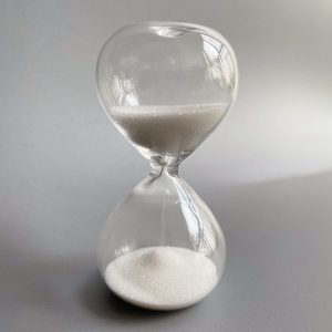 Vente en gros d'usine Sablier en verre coloré pour enfants, minuteur de 5/10/15/30/60 <span class=keywords><strong>minutes</strong></span> - Product Image 2