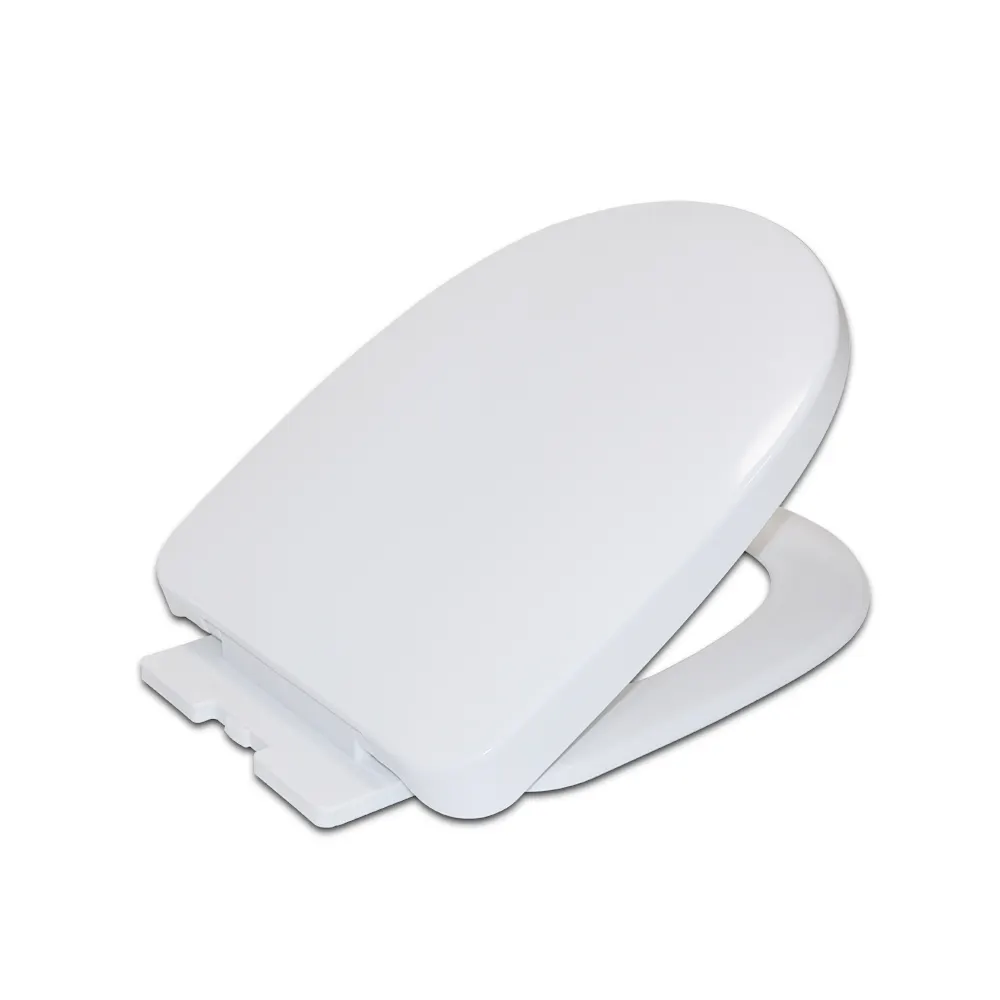 Southeast Cheap Common PP Soft Closing Seat Cover WC Lavatory Toilet White Oval Sea