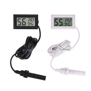 Mini Lcd Detector Binnentemperatuur <span class=keywords><strong>Sensor</strong></span> Zwart En Wit Digitale Temperatuur Vochtigheid Meter Thermometer Hygrometer - Product Image 2