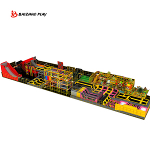Taille personnalisée multifonctionnelle derniers <span class=keywords><strong>jeux</strong></span> <span class=keywords><strong>de</strong></span> parc <span class=keywords><strong>de</strong></span> <span class=keywords><strong>trampoline</strong></span> rectangulaires interactifs ensemble complet d'intérieur avec lit <span class=keywords><strong>de</strong></span> performance - Product Image 2
