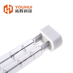 Youhui Infrared <b>Heating</b> Lamp 200-4000W Transparent Quartz <b>Tube</b> For Industrial Use - Product Image 2