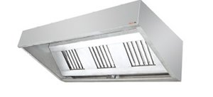 Campana extractora de cocina comercial de acero inoxidable SUS 201 de tamaño personalizado, fuente de energía eléctrica al mejor <span class=keywords><strong>precio</strong></span> para uso en hoteles - Product Image 5