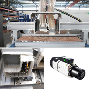 Machine de fabrication de meubles avec routeur à bois automatique pour portes d'armoires, 13251530, 4*8 pieds, 9 trous, perçage vertical - Product Image 4