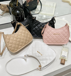 Cartera de cuero sencilla para mujer, estilo casual para exteriores, bolso de moda para llevar bajo el brazo, bolso de hombro, bolso tote. - Product Image 1