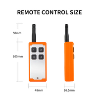 Télécommande universelle 4 boutons 433 MHz 4 canaux en métal pour porte de garage et clé de voiture, duplicateur de code roulant à apprentissage fixe, piles AAA incluses