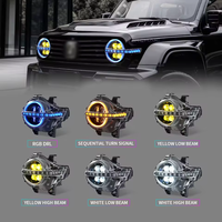 AURON 12V 60W 6000K 6000 Lumens Phare avant à LED DRL Neuf Compatible avec Tank 300 2019-2025 (Rétrofit/Amélioration)