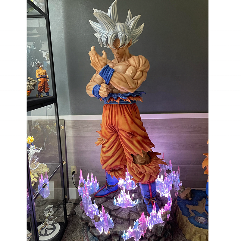カスタマイズされたライフサイズ7ドラゴンボールzアニメフィギュア樹脂