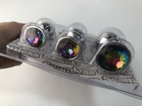 Juguetes Sexuales Anales para Parejas en Varios Colores, Joyería, Tapón Anal