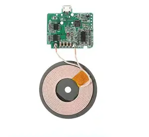 Reliable Quality High Frequency Copper Magnetic Coil Toroidal Qi Receiving Wireless Charging Coil