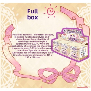 Auténtica Caja Sorpresa <span class=keywords><strong>de</strong></span> Peluche BB3 Baby Three Lily Rabbit Town Serie 4, Juguete <span class=keywords><strong>de</strong></span> Peluche <span class=keywords><strong>de</strong></span> Animales Kawaii, Caja Misteriosa, Muñeca <span class=keywords><strong>de</strong></span> Arte <span class=keywords><strong>de</strong></span> Moda, Regalo - Product Image 4