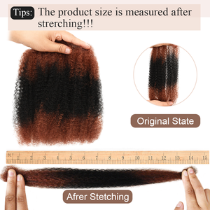 Originea Vente en Gros Cheveux Humains Ombrés Afro Crépus en Vrac Non Traités Extensions pour Tresses au Crochet Cheveux en Vrac pour Tressage Bouclé - Product Image 4
