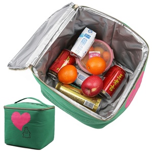 Sac isotherme pour déjeuner avec fermeture éclair, étanche, pliable, imperméable, logo personnalisé, sacs thermiques pour déjeuner - Product Image 1
