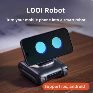 Assistant <span class=keywords><strong>vocal</strong></span> IA Cbyd LOOI, <span class=keywords><strong>robot</strong></span> de bureau, grand modèle en plastique, dialogue <span class=keywords><strong>vocal</strong></span> chinois et anglais, reconnaissance visuelle, musique - Product Image 2