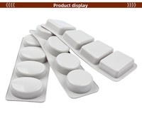 Moules à savon en silicone multi-formes et multi-pièces DIY - Résistants à la chaleur, démoulage facile, formes irrégulières