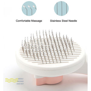 ZMaker pettine per la pulizia degli animali domestici spazzola autopulente per cani spazzola per pettine con ago per capelli puliti per gatti - Product Image 5