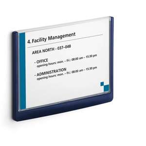 DURABLE - 4866-02 CLICK SIGN Panel de entrada exterior 149x148,5mm-EAN 4005546405421 SEÑALIZACIÓN Y MARCADO DEL SUELO - Product Image 5