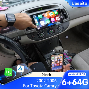 Unidad de cabeza estéreo multimedia del coche 10 pulgadas Android Radio 8 + 256G Carplay pantalla <span class=keywords><strong>para</strong></span> Tacoma 2015-2023 - Product Image 1