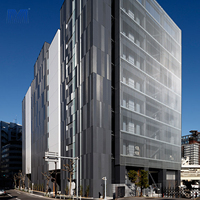 Diseño Personalizado de Fachadas de Edificios, Diseño Hueco, Corte Láser 3D, Revestimiento de Aluminio Perforado Impermeable y Resistente a la Humedad