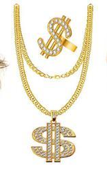 <span class=keywords><strong>Disfraz</strong></span> Disco para Hombre Ecoparty, Camisa <span class=keywords><strong>Hippie</strong></span> de los 70, Camisa de Manga Corta con Estampado y Cordón Ajustable, Peluca Mullet para Fiesta Disco o Graduación - Product Image 6