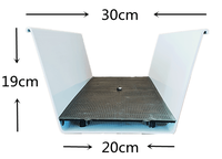 Gouttière en PVC pour fraise Systèmes hydroponiques verticaux