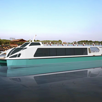 Catamaran Grandsea de 22 m en acier, bateau-taxi pour passagers et équipage avec 80 places à vendre