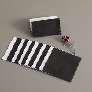 Zarf takı parlatma bezi ile gümüş lehçe bez özelleştirmek mücevher temizleme elmas temiz bez Logo ile - Product Image 2