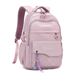 सरल और प्यारा बैग में लड़कियों के लिए उच्च के साथ स्कूल विषम रंग बच्चों के बैग