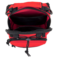 Sac à bandoulière tactique Molle en EVA rouge de qualité supérieure, mini trousse de premiers secours avec poignée en D, 20L, pour sac à dos médical de sauvetage