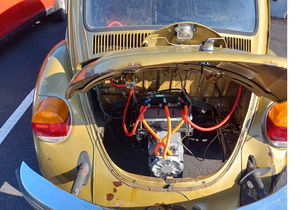 VW Beetle/Bug/Combi/T2/ Bus Chuyển Đổi Sang Hệ Thống Điện PMSM 144V Tốc Độ Tối Đa 100 Km/h Mileage Pin 150Km Ltihium - Product Image 2