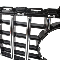 Grille de pare-chocs avant compatible avec 2015-2018 pour Mercedes Benz W205 C250 C300 C43 R AMG GT