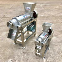 Hoge kwaliteit appelsapmachine/gemberpers spiraalvormige fruitsapcentrifuge voor fruitverwerking