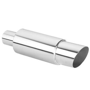 उच्च गुणवत्ता Hb224 222 55 मिमी जला नीले रंग स्टील निकास मफलर के लिए मफलर टिप - Product Image 2