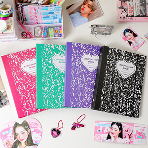 Álbum de fotos y tarjetas Kpop hecho a mano con diseño a cuadros, organizador de tarjetas, regalo, álbum de fotos, archivador A5 de cartón duro - Product Image 4