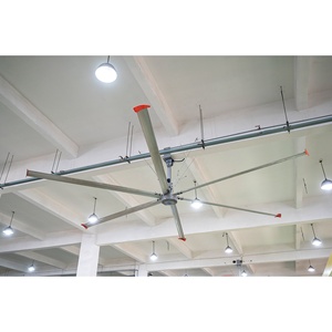 Ventilateur de plafond industriel monophasé HVLS de 14 pieds, en promotion - Product Image 4