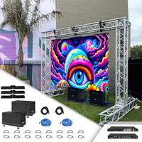 Pantalla LED para Cabina de DJ P2.604, Gabinete Ligero de Alquiler para Sistema de Video Wall en Escenarios de Clubes