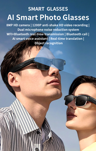 L802 Smart Glasses OEM Recognition 8MP Video Recording Audio Recording Smart Glasses With <b>Camera</b> AI Glasses Translator - Product Image 2