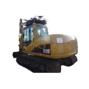 Excavadora CAT312 Usada de 12 Toneladas Caterpillar CAT312C con Cucharón para Roca y Cuchilla Angular, Certificación CE, Mejor Precio para Excavación y Carga - Product Image 1