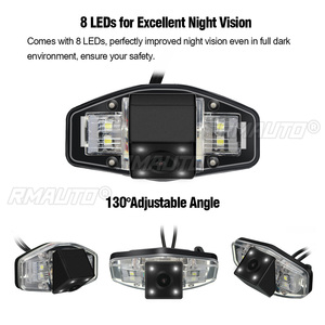 กล้องมองหลังรถยนต์ CCD 120 องศา สำหรับ Honda Accord Pilot Civic EK FD Odyssey Acura TSX - Product Image 5