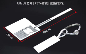 ป้ายแท็ก RFID UHF สำหรับเครื่องประดับ ป้องกันโลหะ สำหรับสัตว์เลี้ยง ใช้สำหรับการจัดการสินค้าคงคลังเครื่องประดับ การติดตามทรัพย์สินในร้านค้าปลีก - Product Image 3