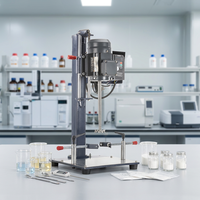 Disperseur-mélangeur de laboratoire haute vitesse 0-1500 tr/min à vitesse réglable pour tests en laboratoire