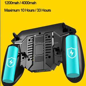 Factory MEMO AK77 Controlador de juego de batería incorporada de seis dedos para PUBG Trigger Joystick con ventilador de refrigeración para IOS y <span class=keywords><strong>Android</strong></span> <span class=keywords><strong>Mobile</strong></span> - Product Image 3