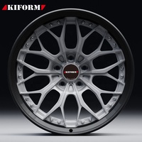 Nouveau modèle jantes en fibre de carbone en alliage d'aluminium forgé sur mesure 5x114.3 5x120 5x139.7 18 19 20 21 22 pouces adaptées aux voitures de tourisme