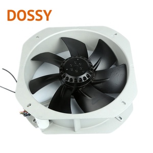 Ventilateur axial silencieux à haute pression statique pour usage agricole 110/220/380V, diamètre de la pale de 11 pouces, construction en alliage d'aluminium - Product Image 4