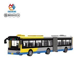 Wange 4973 Ensemble de blocs de construction Autobus interurbain, modèle de briques à assembler, <span class=keywords><strong>jouet</strong></span> éducatif personnalisé pour enfants, voiture à assembler, cadeau, vente en gros - Product Image 1