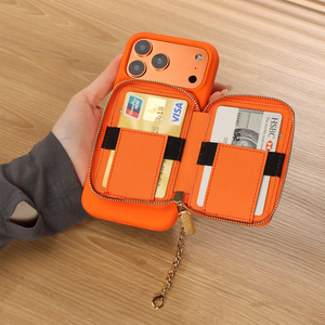 Portafoglio Magnetico in Pelle PU Antiurto con 10 Slot per Carte, Accessori per Telefono Personalizzabili - Product Image 6
