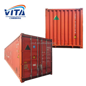 ตู้คอนเทนเนอร์ขนส่งสินค้าแห้ง ขนาด 40 ฟุต ความจุ 58 ลูกบาศก์เมตร ยี่ห้อ VITA ได้รับการรับรองมาตรฐาน ISO9001  ซิ่่ยเหมิน เซินเจิ้น เซี่ยงไฮ้ สหรัฐอเมริกา แคนาดา ออสเตรเลีย - Product Image 1