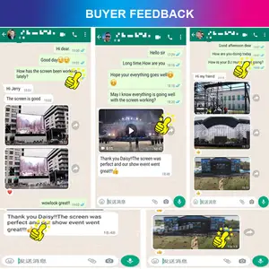Tela LED para exterior de vídeo P3.61 xxnxx de fábrica xxs Painel de parede LED de vídeo sinais eletrônicos