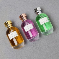 Flacons de parfum haut de gamme 100 ml, faible MOQ, élégants et personnalisés, avec pulvérisateur à pompe et diffuseur à bâtonnets, en stock pour parfums de niche