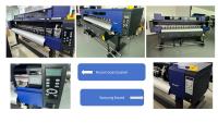 Imprimante éco-solvant monotête 1,8 m avec tête d'impression XP600 I3200 et carte Hoson ou Sunyung pour impression de bannières, vinyle automobile et toile
